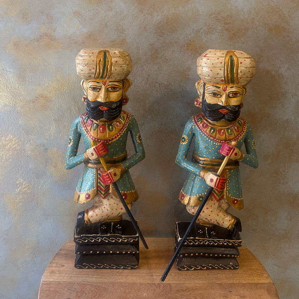 Wooden Watchmen (Set of 2)– Sunshine Boulevard