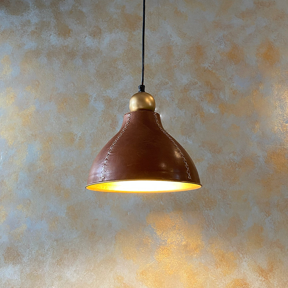Leather Hanging Light– Sunshine Boulevard