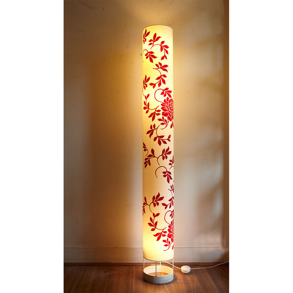Big Flowers Tube Floor Lamps Sunshine Boulevard