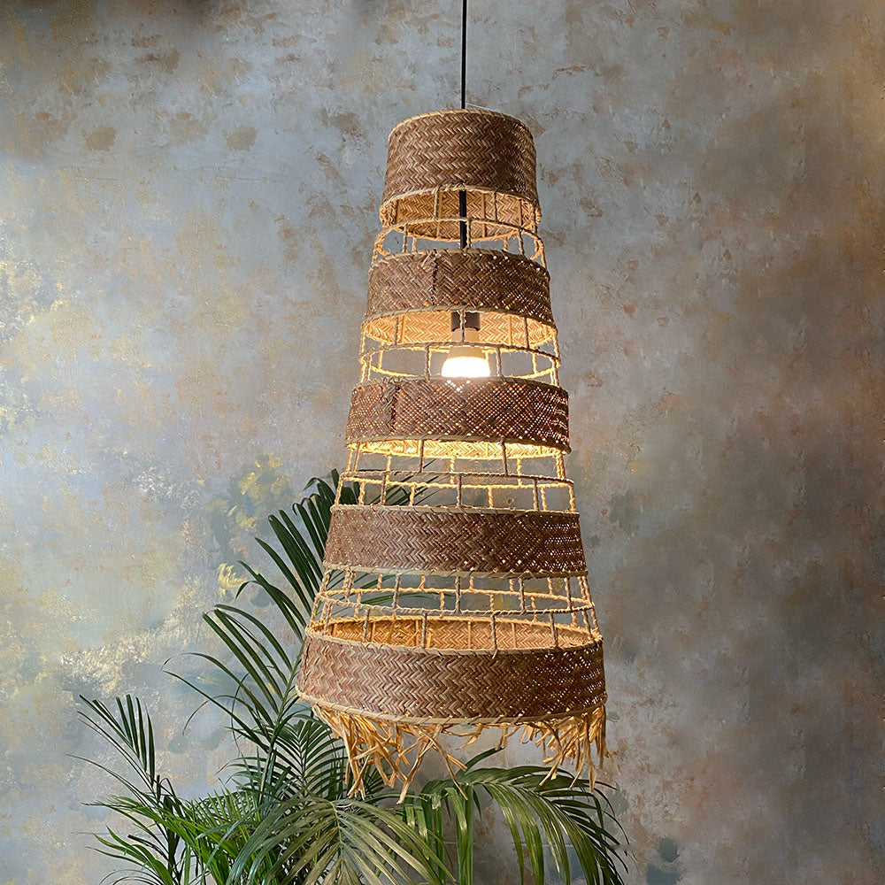 Conical Large Cane Pendant Light Sunshine Boulevard