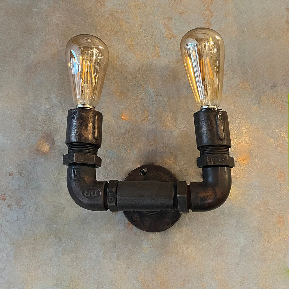 Industrial Pipe Wall Light– Sunshine Boulevard