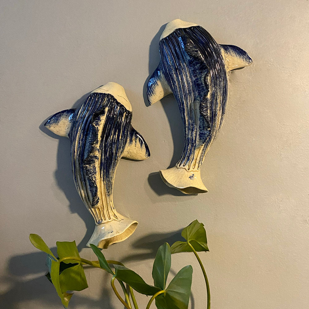 Ceramic Fish Wall Decor (Set of 2)